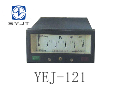 YEJ-121矩形接点膜盒压力表