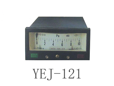 YEJ-121矩形接点膜盒压力表